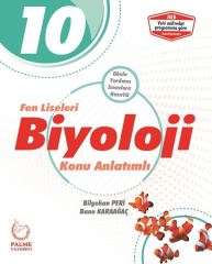 Palme 10. Sınıf Fen Liseleri Biyoloji Konu Anlatımlı Palme Yayınları