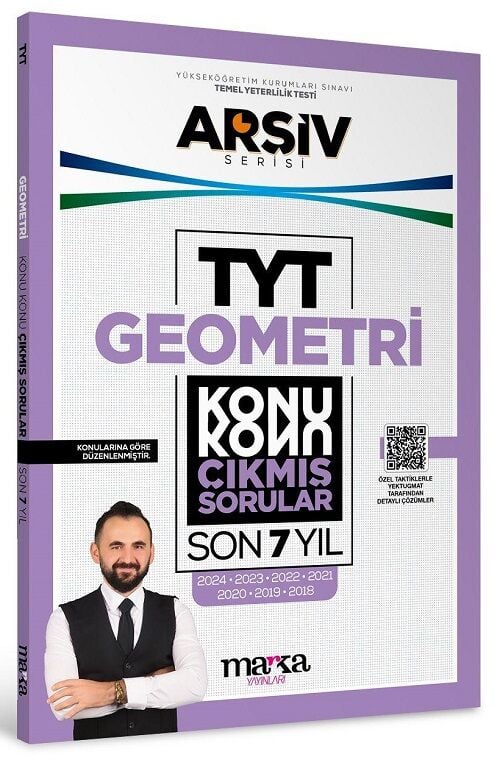 Marka YKS TYT Geometri Çıkmış Sorular Konu Konu Son 7 Yıl Tıpkı Basım Arşiv Serisi Çözümlü Marka Yayınları