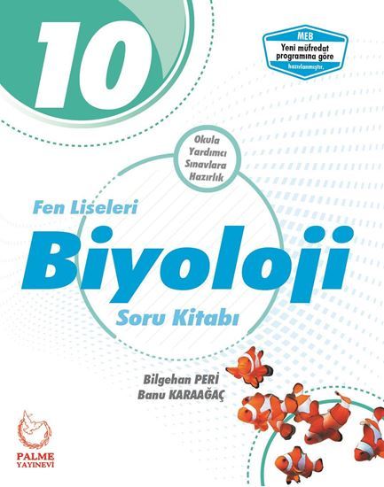 Palme 10. Sınıf Fen Liseleri Biyoloji Soru Kitabı Palme Yayınları