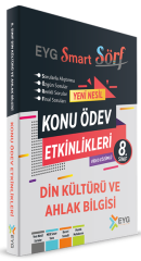 EYG Yayınları 8. Sınıf Din Kültürü ve Ahlak Bilgisi SMART SÖRF Konu Ödev Testleri Çözümlü EYG Yayınları