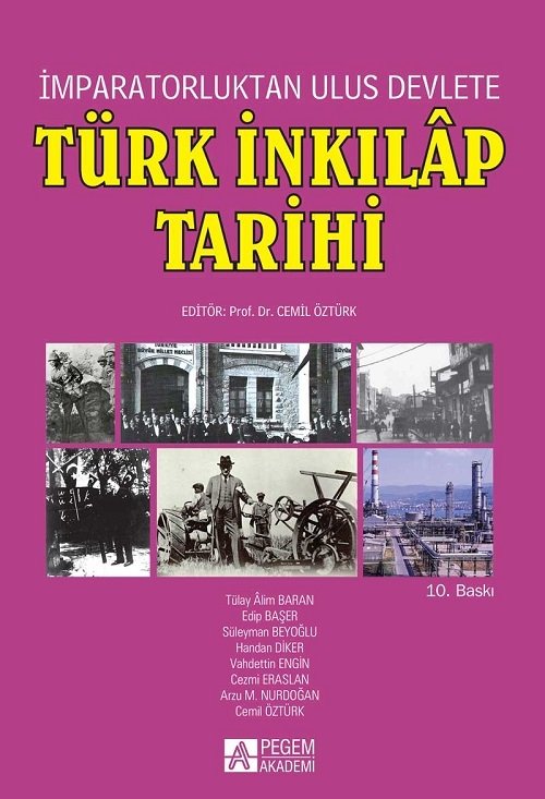 Pegem İmparatorluktan Ulus Devlete Türk İnkılap Tarihi Cemil Öztürk Pegem Akademi Yayıncılık