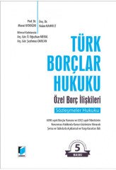 Adalet Türk Borçlar Hukuku Özel Borç İlişkileri Sözleşmeler Hukuku 5. Baskı - Murat Aydoğdu Adalet Yayınevi