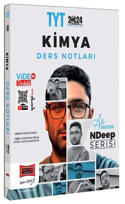 Yargı 2024 YKS TYT Kimya Video Destekli NDeep Ders Notları - Ali Eraydın Yargı Yayınları