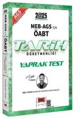 Yargı 2025 ÖABT MEB-AGS Tarih Öğretmenliği Yaprak Test - Mustafa Özdemir Yargı Yayınları