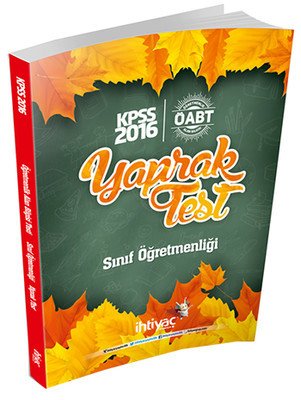 SÜPER FİYAT - İhtiyaç ÖABT Sınıf Öğretmenliği Yaprak Test İhtiyaç Yayıncılık