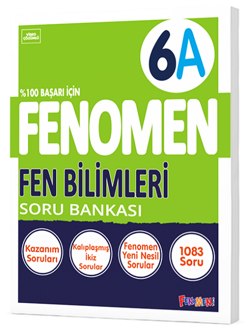 Gama 6. Sınıf Fen Bilimleri Fenomen A Soru Bankası Gama Yayınları