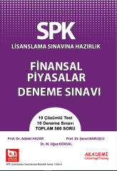 Akademi SPK Finansal Piyasalar Deneme Sınavı Akademi Consulting Yayınları