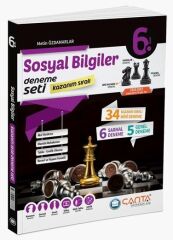 Çanta 6. Sınıf Sosyal Bilgiler Kazanım Sıralı Deneme Seti Çanta Yayınları