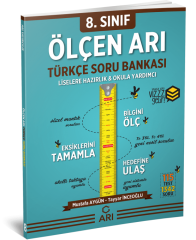 Arı Yayınları 8. Sınıf LGS Ölçen Arı Türkçe Soru Bankası Arı Yayınları