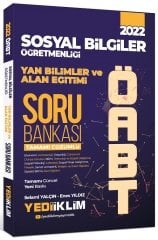 Yediiklim 2022 ÖABT Sosyal Bilgiler Yan Bilimler ve Alan Eğitimi Soru Bankası Çözümlü Yediiklim Yayınları