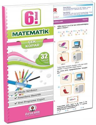 Özdebir 6. Sınıf Matematik Yaprak Test Özdebir Yayınları