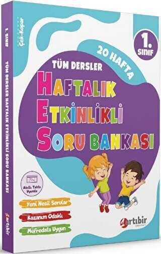 Artıbir 1. Sınıf Tüm Dersler Haftalık Etkinlik Soru Bankası Artıbir Yayınları