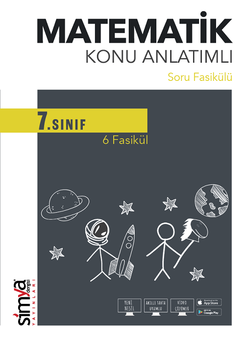 Simya 7. Sınıf Matematik Konu Anlatımlı Soru Fasikülü 6 Fasikül Simya Yayınları