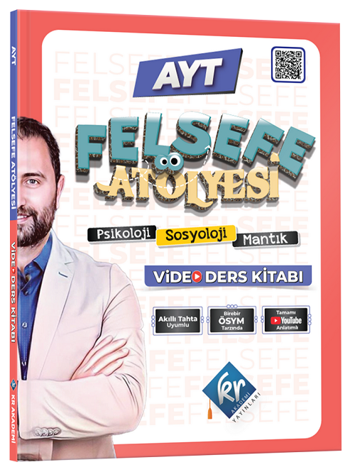 KR Akademi YKS AYT Felsefe Atölyesi Video Ders Kitabı - Erdal Aydemir KR Akademi Yayınları