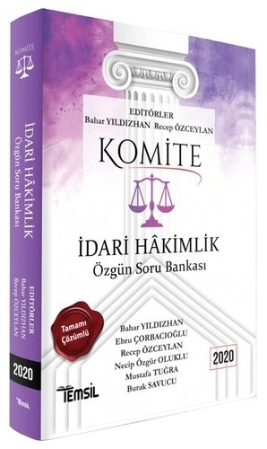 Temsil 2020 Komite İdari Hakimlik Özgün Soru Bankası Temsil Yayınları