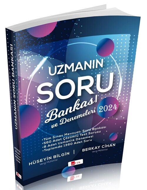 Akfon 2024 Gelir Uzmanı ve Yardımcılığı Uzmanın Soru Bankası ve Denemeleri Akfon Yayınları