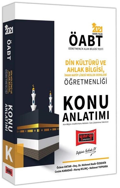 Yargı 2021 ÖABT Din Kültürü ve Ahlak Bilgisi Konu Anlatımı Yargı Yayınları