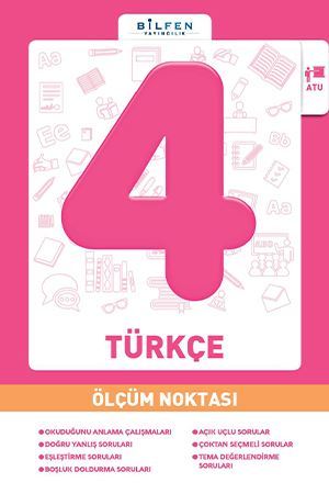 Bilfen 4. Sınıf Türkçe Ölçüm Noktası Bilfen Yayıncılık