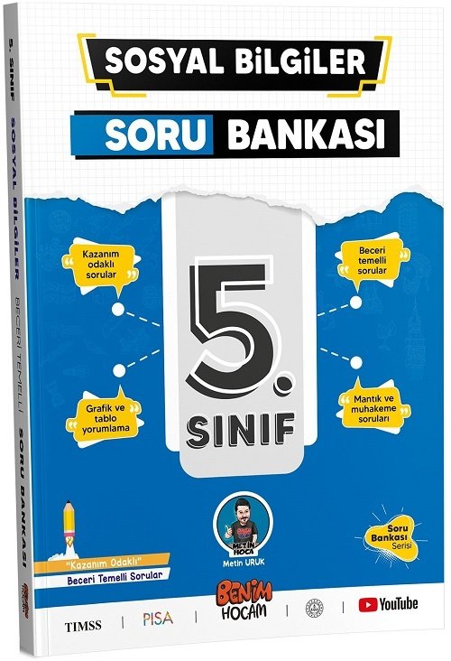 Benim Hocam 5. Sınıf Sosyal Bilgiler Soru Bankası Benim Hocam Yayınları