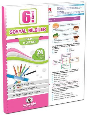 Özdebir 6. Sınıf Sosyal Bilgiler Yaprak Test Özdebir Yayınları