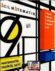 Acil 9. Sınıf Acil Matematik 6 lı Fasikül Seti Acil Yayınları