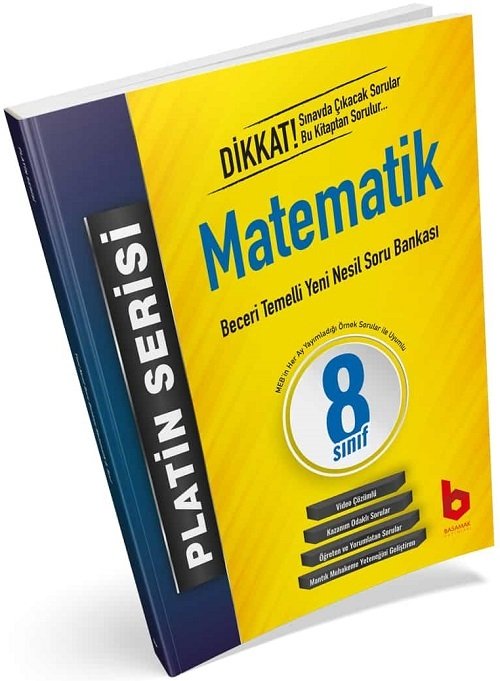 Basamak 8. Sınıf Matematik Platin Soru Bankası Basamak Yayınları