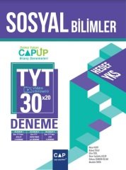 Çap Yayınları YKS TYT Sosyal Bilimler 30x20 UP Deneme Video Çözümlü Çap Yayınları