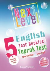 Palme 5. Sınıf English Next Level Test Booklet Yaprak Test Palme Yayınları