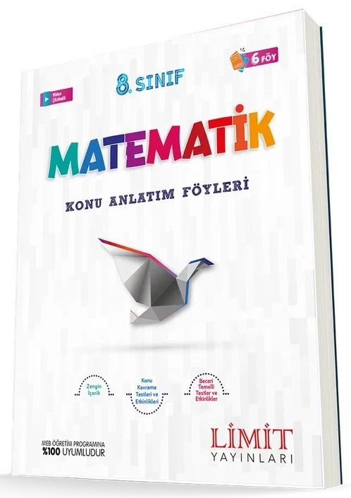 Limit 8. Sınıf Matematik Konu Anlatım Föyleri 6 Föy Limit Yayınları