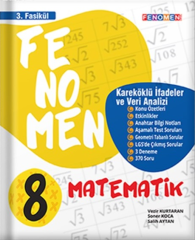 Gama 8. Sınıf Matematik Fenomen Kareköklü İfadeler ve Veri Analizi 3. Fasikül Gama Yayınları