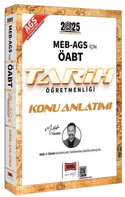 Yargı 2025 ÖABT MEB-AGS Tarih Öğretmenliği Konu Anlatımı - Mustafa Özdemir Yargı Yayınları