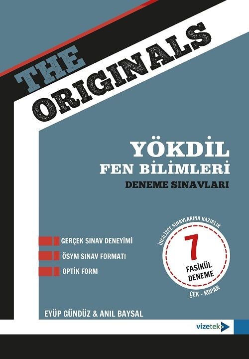 Vizetek YÖKDİL Fen Bilimleri 7 Deneme - Anıl Baysal, Eyüp Gündüz Vizetek Yayıncılık