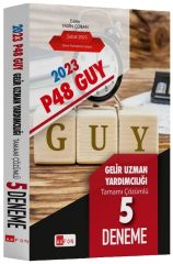 Akfon 2023 P48 GUY Gelir Uzman Yardımcılığı 5 Deneme Çözümlü Akfon Yayınları