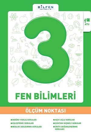 Bilfen 3. Sınıf Fen Bilimleri Ölçüm Noktası Bilfen Yayıncılık