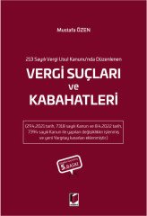 Adalet Vergi Suçları ve Kabahatleri 5. Baskı - Mustafa Özen Adalet Yayınevi