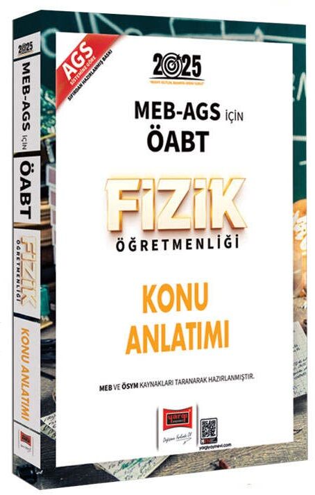 Yargı 2025 ÖABT MEB-AGS Fizik Öğretmenliği Konu Anlatımı Yargı Yayınları