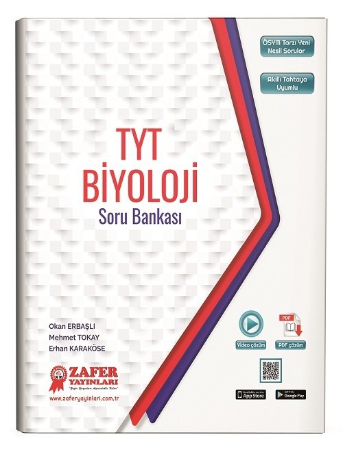 Zafer YKS TYT Biyoloji Soru Bankası Zafer Yayınları