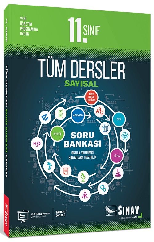 Sınav 11. Sınıf Sayısal Tüm Dersler Soru Bankası Sınav Yayınları