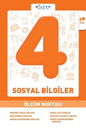 Bilfen 4. Sınıf Sosyal Bilgiler Ölçüm Noktası Bilfen Yayıncılık