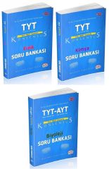 Editör YKS TYT Fizik+Kimya+Biyoloji Konsensüs Soru Bankası 3 lü Set Editör Yayınları