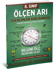 Arı Yayınları Ölçen Arı 8. Sınıf Fen Bilimleri Soru Bankası Arı Yayınları