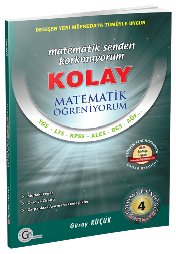 Gür Kolay Matematik Öğreniyorum 4 Mutlak Değer Konu Anlatımı Gür Yayınları