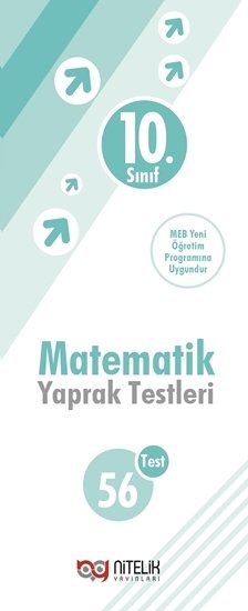 Nitelik 10. Sınıf Matematik Yaprak Test Nitelik Yayınları