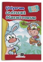 3-5 Yaş Çiziyorum Saatleri Öğreniyorum Mirhan Kitap