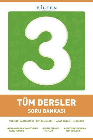 Bilfen 3. Sınıf Tüm Dersler Soru Bankası Bilfen Yayıncılık