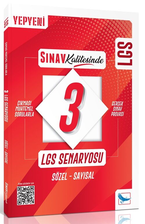 Sınav LGS Senaryosu Sınav Kalitesinde 3 Deneme Çözümlü Sınav Yayınları