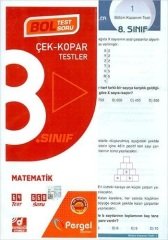 Pergel 8. Sınıf Matematik Çek Kopar Testler Pergel Yayınları