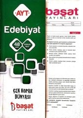 Başat YKS AYT Edebiyat 48 Yaprak Test Başat Yayınları