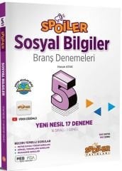 Spoiler 5. Sınıf Sosyal Bilgiler Spoiler 17 Deneme Spoiler Yayınları