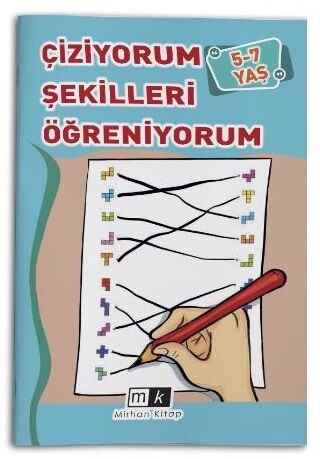 5-7 Yaş Çiziyorum Şekilleri Öğreniyorum Mirhan Kitap